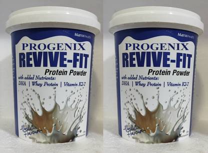 Progenix REVIVE FIT WHEY PROTEIN POWDER WITH DHA FOR BRAIN,MUSCLE,MEMORY,HEART,DIABETES Whey Protein