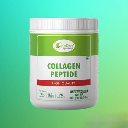 Kellen Organic Foods Glow Korean Marine Collagen Peptides with SkinAx²™ Energy Bars