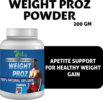 Riffway Weight Proz Weight Gain Powder/ Protein Supplement High Calorie Weight Gainer Weight Gainers/Mass Gainers