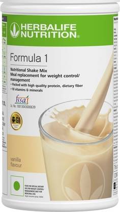 HERBALIFE Formula 1 Shake Mix Vanila Flavor For Waight Loss Protein Blends