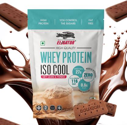 Eligator ISO Cool Whey Isolate Whey Protein Powder for men High-Quality Post-Workout Whey Protein