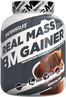 BIGMUSCLES NUTRITION Real Mass Weight Gainers/Mass Gainers