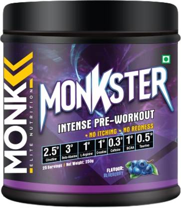 MuscleMonk Monkster Intense Preworkout Pre Workout