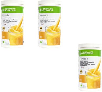 HERBALIFE Formula 1 Shak MANGO Flavour For Weight Loss 3 PCS Protein Shake