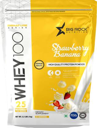 BIG ROCK NUTRITION Lab Tested Whey 100 Whey Protein