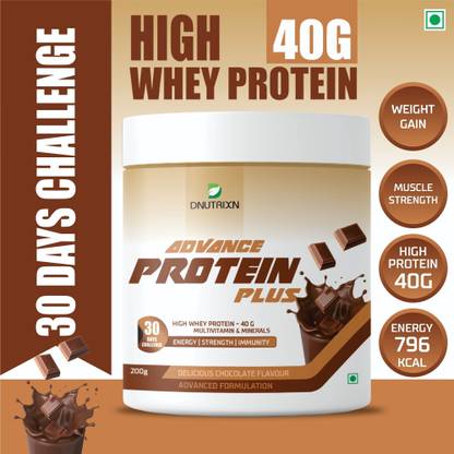 DNUTRIXN Advance Protein Plus Powder with Vitamins &Minerals For Energy, Strength &Immunity Protein Blends