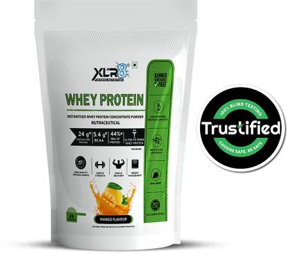 XLR8 Whey Protein with 24 g protein, 5.4 g BCAA - 2 lbs / 907 g Whey Protein