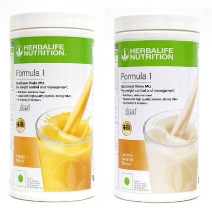 HERBALIFE FORMULA 1 MANGO & BANANA 2 PIECES Protein Shake