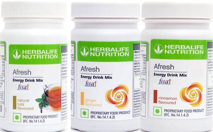 HERBALIFE afresh energy drink mix combo Plant-Based Protein