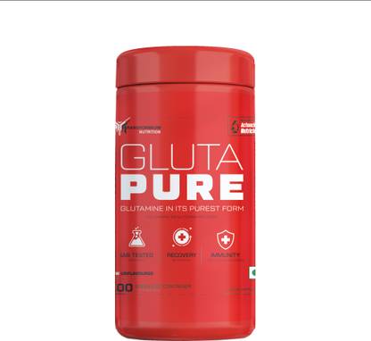 transformium Nutrition Raw & Unflavoured L-Glutamine Powder Supplement for Recovery & Immunity Boost Glutamine