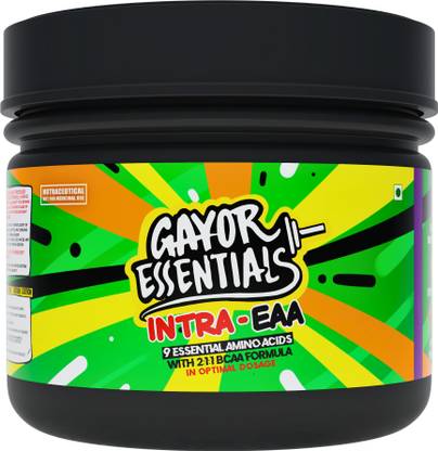 gayor essentials Intra EAA | BCAA,9 Essential Amino Acids, Post Workout, Recovery, 52 Servings BCAA