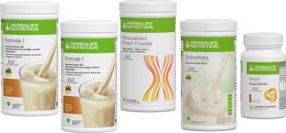 HERBALIFE Formula 1 Shake Mix- Banana And Banana Afresh Energy Protein-400g ,Shakemate Protein Shake
