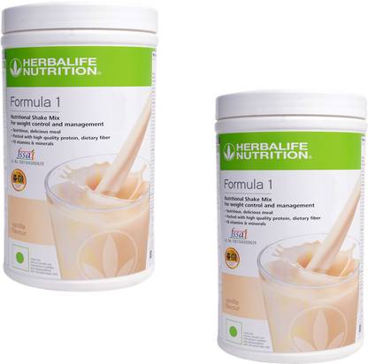 HERBALIFE Formula 1 Shake Vanilla Flavor 2 PIECES Protein Shake