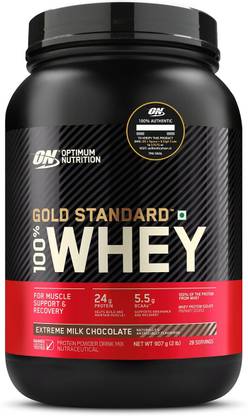Optimum Nutrition (ON) Gold Standard 100% Protein Powder - Primary Source Isolate Whey Protein