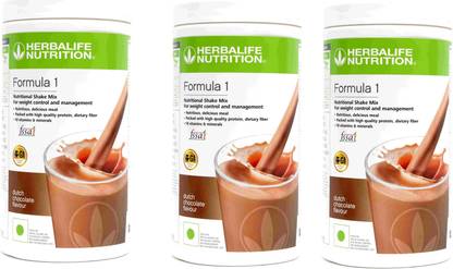 HERBALIFE Formula 1 Chocolate combo (pack of 3 X 500 gm) Protein Shake