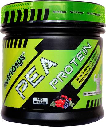 Nutriosys Plant Protein Powder Pea Protein Isolate, Easy To Digest - Vegan & Gluten-Free Plant-Based Protein