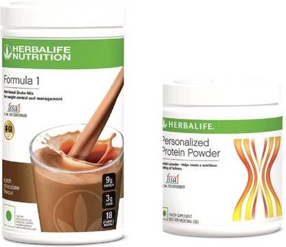 HERBALIFE Formula 1 Chocolate Shake Mix & Personalized Protein Powder Protein Blends