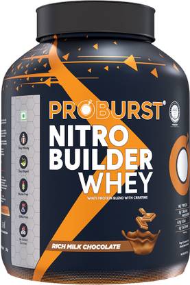 PROBURST NITRO BUILDER WHEY PROTEIN Blend With Creatine Protein Blends