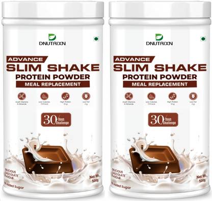 DNUTRIXN Advance Slim Shake Protein Powder For Weight Control and Management Protein Shake