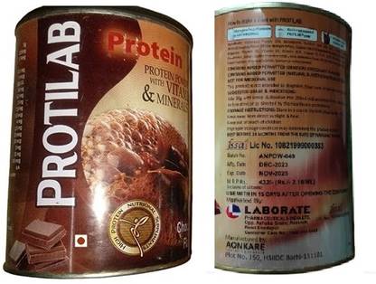 Laborate PROTILAB CHOCOLATE FLAVOUR PROTEIN POWDER PACK OF 1 Protein Shake