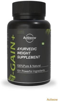 ACTIWOW i-Gain+ Protein Boost for Gainers 319 Weight Gainers/Mass Gainers