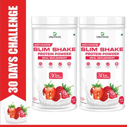 DNUTRIXN Advance Slim Shake |Advanced Formulation with High Protein, Low Fat &Low Calorie Protein Shake