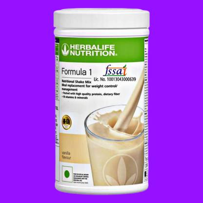 HERBALIFE 991Formula 1 Mix Vanilla Nutritional Shake, 500g (White) - Copy (3) Nutrition Bars