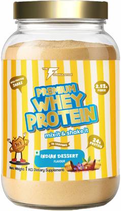 THE FORMULATOR Premium Whey | 24g Protein | Low Sugar | Aminos | Fiber | Zero Cholesterol Whey Protein