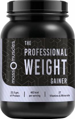 Massomuscles 100% professional Protein Weight Gainer Scientific formula Enriched BCCA Weight Gainers/Mass Gainers