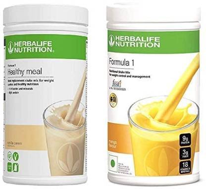 Herbalife Nutrition Formula 1 Shake 500g Weight Loss - Mango + Formula1 - French Vanilla Protein Blends