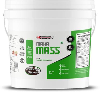 Animal Booster Nutrition Maha Mass Gainer 5kg Weight Gainers/Mass Gainers