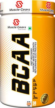 Muscle Gears BCAA GREEN MANGO 30 SERVING 330 GRAM BCAA
