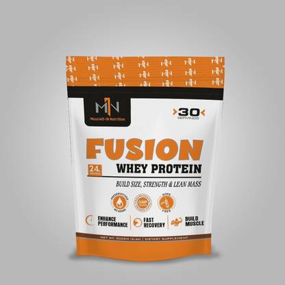 MuscleD-IN Nutrition MN Fusion Whey 2lbs Vanila Whey Protein