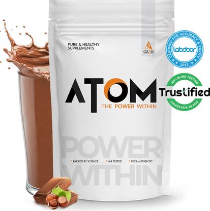 AS-IT-IS Nutrition ATOM Whey Protein (500gms, Choco Hazel Fusion) Whey Protein
