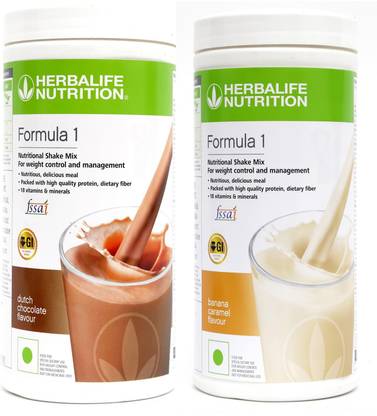 HERBALIFE FORMULA 1 CHOCOLATE & BANANA 2 PIECES Protein Shake