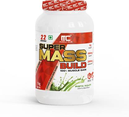 Muscle Club Super Mass Build - Advanced Muscle Mass Gainer Weight Gainers/Mass Gainers
