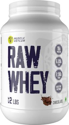 Muscle Asylum Raw Whey Protein Concentrate- 18g per serving, वे प्रोटीन