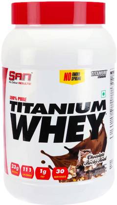 SAn 100% Pure Titanium Whey Protein Blends