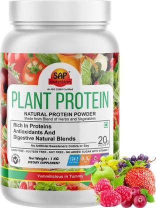 SAP Nutrition Plant Protein Natural Protein Powder Plant-Based Protein