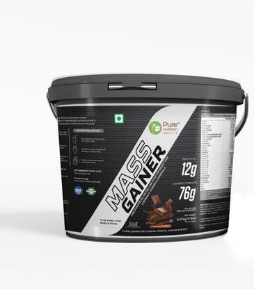 Pure Nutrition Sports Mass Gainer With Creatine , Digestive Enzymes For Weight gain Weight Gainers/Mass Gainers