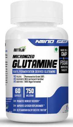 NutriJa GLUTAMINE 750MG CAPSULES