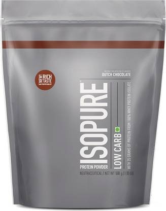 Isopure Low Carb Whey Protein Isolate Instantized Gluten-Free Zero Added Sugar Whey Protein