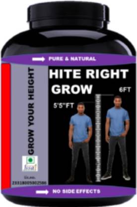 hindustan herbal HITE RIGHT GROW | MANGO FLAVOR |0.1 KG PACK OF 1 Protein Blends