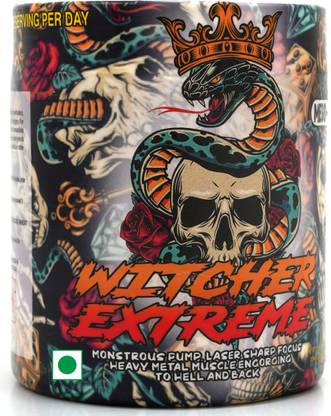 ULTRAVIOLET NUTRITION Witcher Extreme Pre Workout 30 Servings BCAA