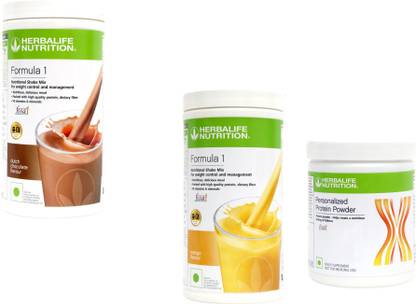 HERBALIFE Formula 1 Shake CHOCOLATE+MANGO+ Protein Powder 200 Gram Protein Shake