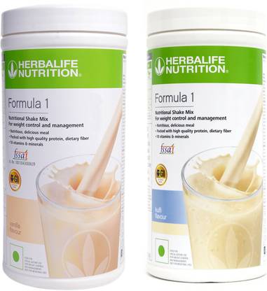 HERBALIFE FORMULA 1 VANILLA & KULFI 2 PIECES Protein Shake