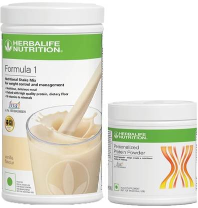 HERBALIFE F1 Vanilla 500gm + Protein Powder 200gm Plant-Based Protein Protein Blends
