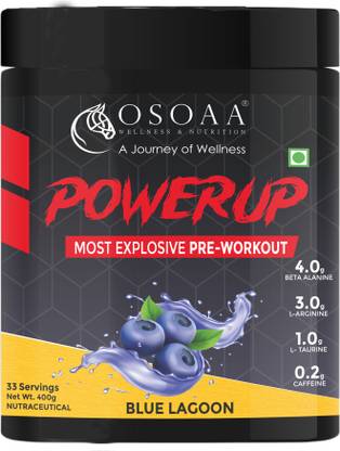 Osoaa Power Up Pre-Workout Supplement with Essential Minerals for Lean Muscles Protein Shake