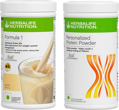 HERBALIFE Formula 1 Shake Vanilla Flavor+ Protein Powder 400Gram Protein S Protein Shake