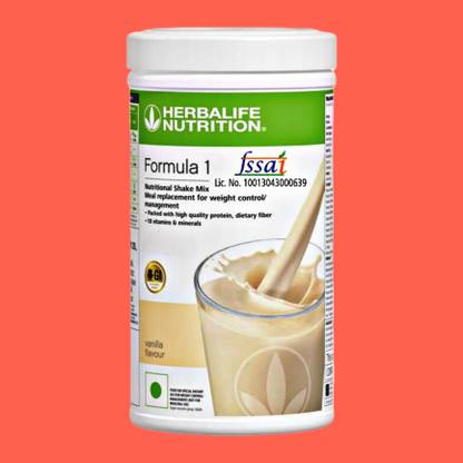 HERBALIFE 992Formula 1 Mix Vanilla Nutritional Shake, 500g (White) - Copy Nutrition Bars